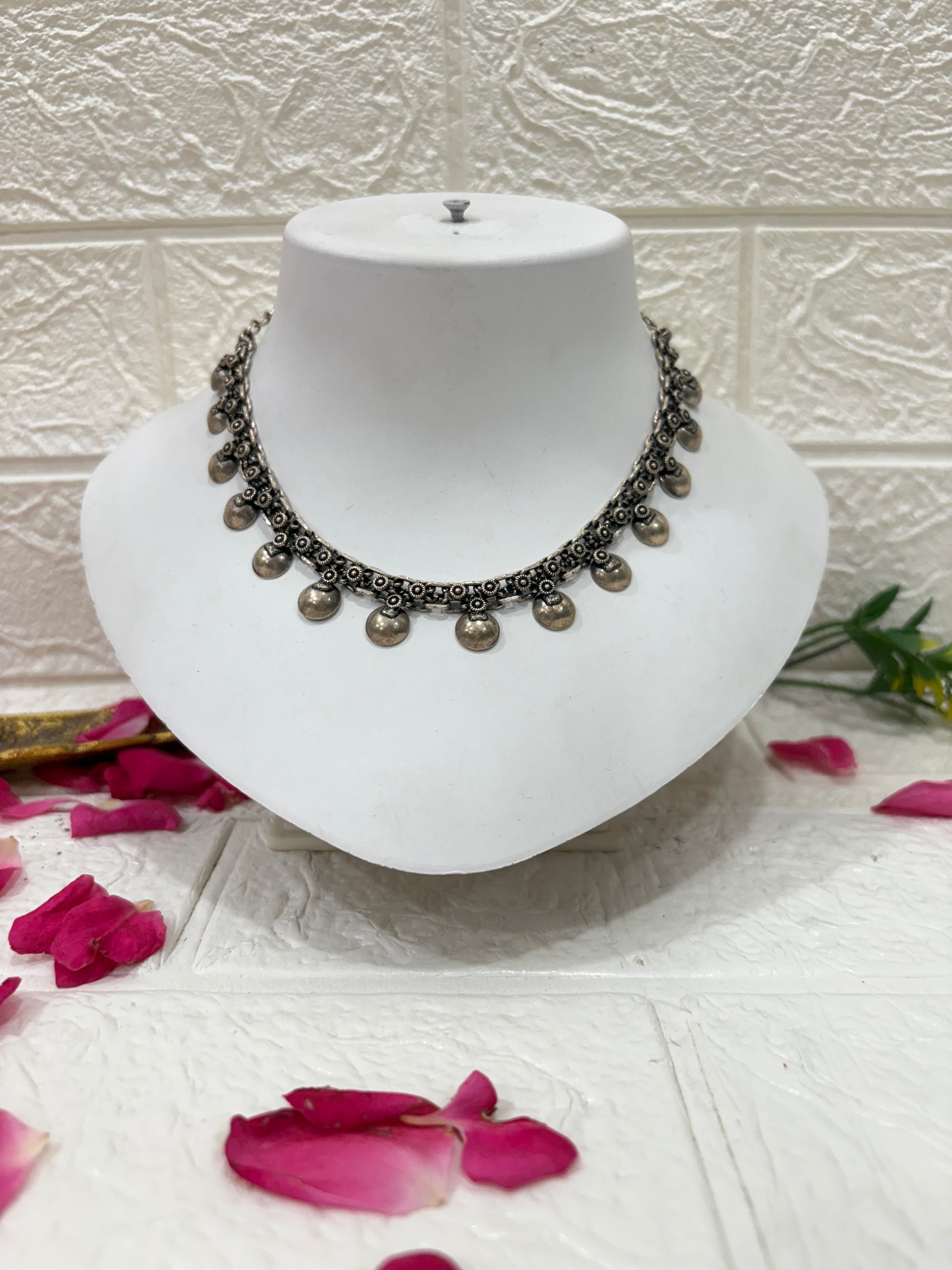 Name: Antique Ghungroo Choker
Collection: Boho Charm Collection