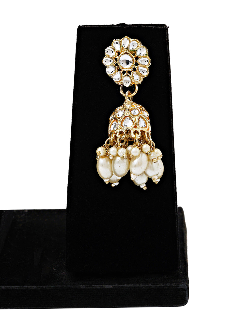 Rose Gold Diamond-Cut Bridal Necklace Set with Maang Tikka