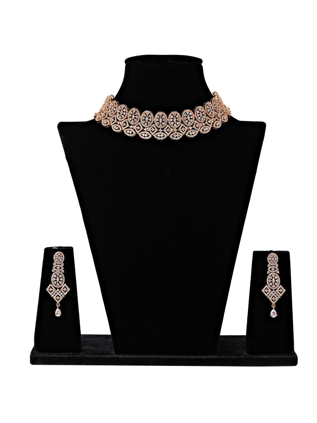 Rose Radiance CZ Choker