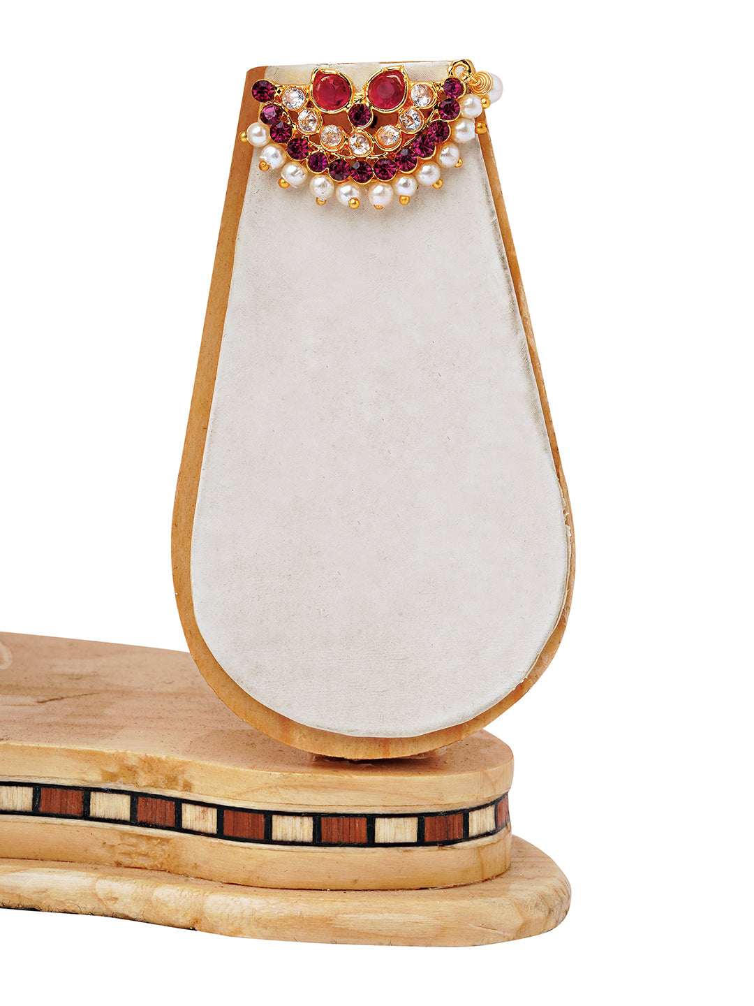 Royal Crescent Ruby Necklace Set