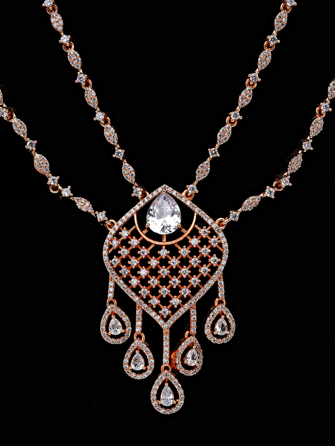 Royal Net CZ Long Set