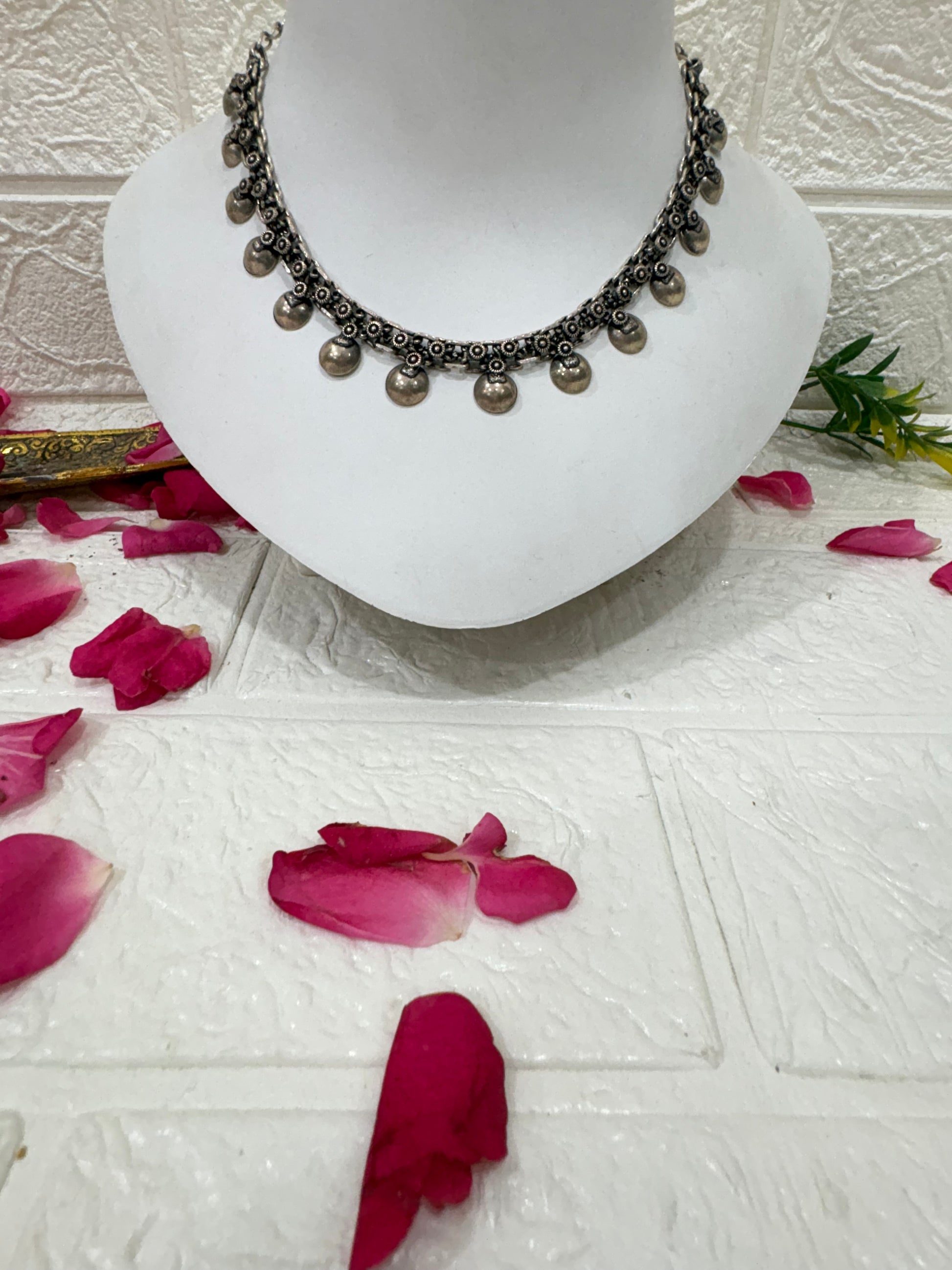 Name: Antique Ghungroo Choker
Collection: Boho Charm Collection