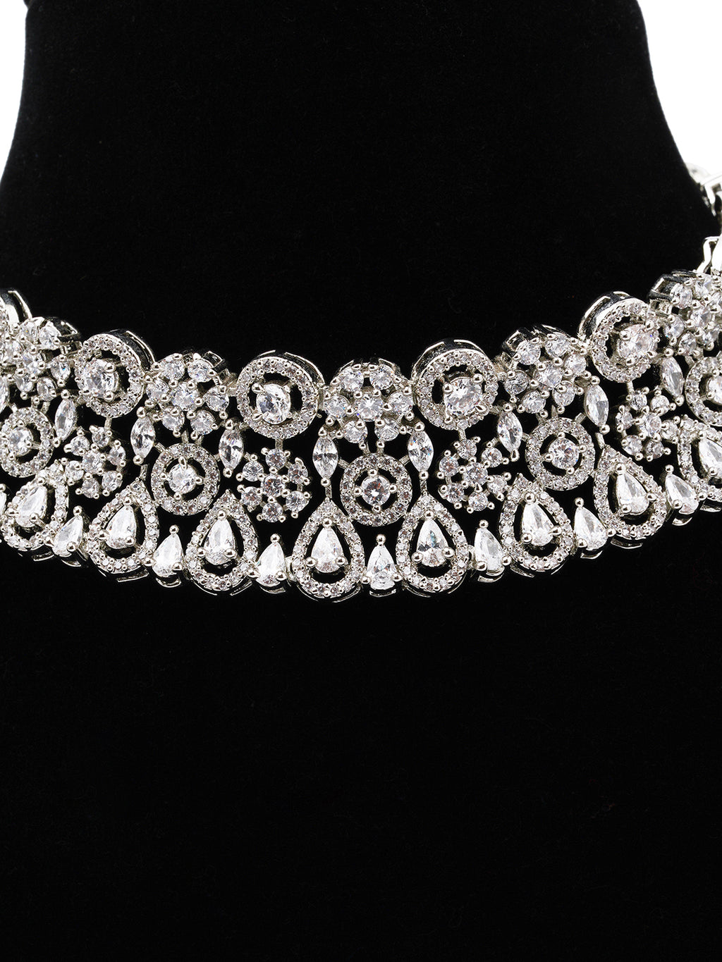Majestic Aura CZ Choker Set