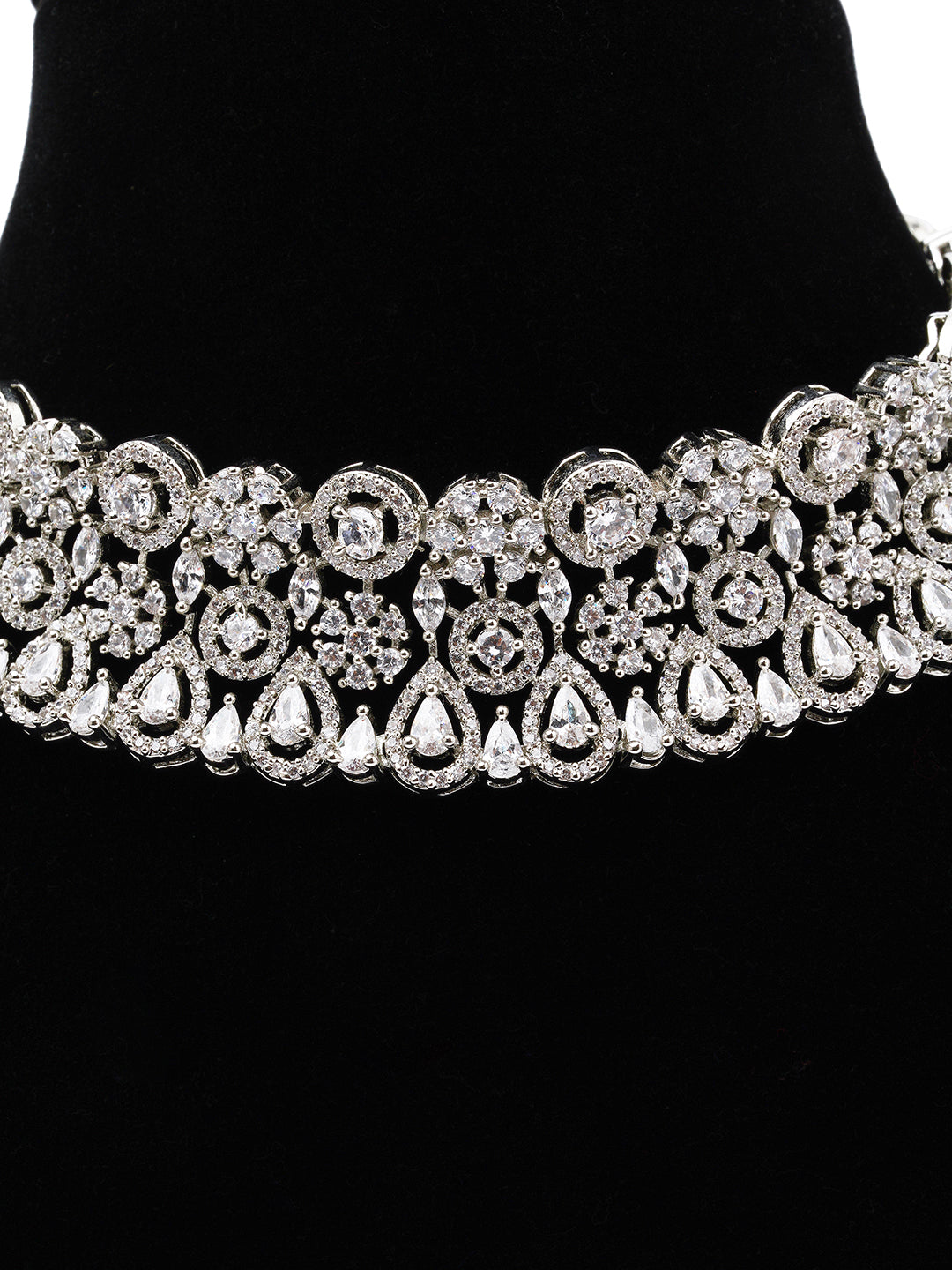 Majestic Aura CZ Choker Set