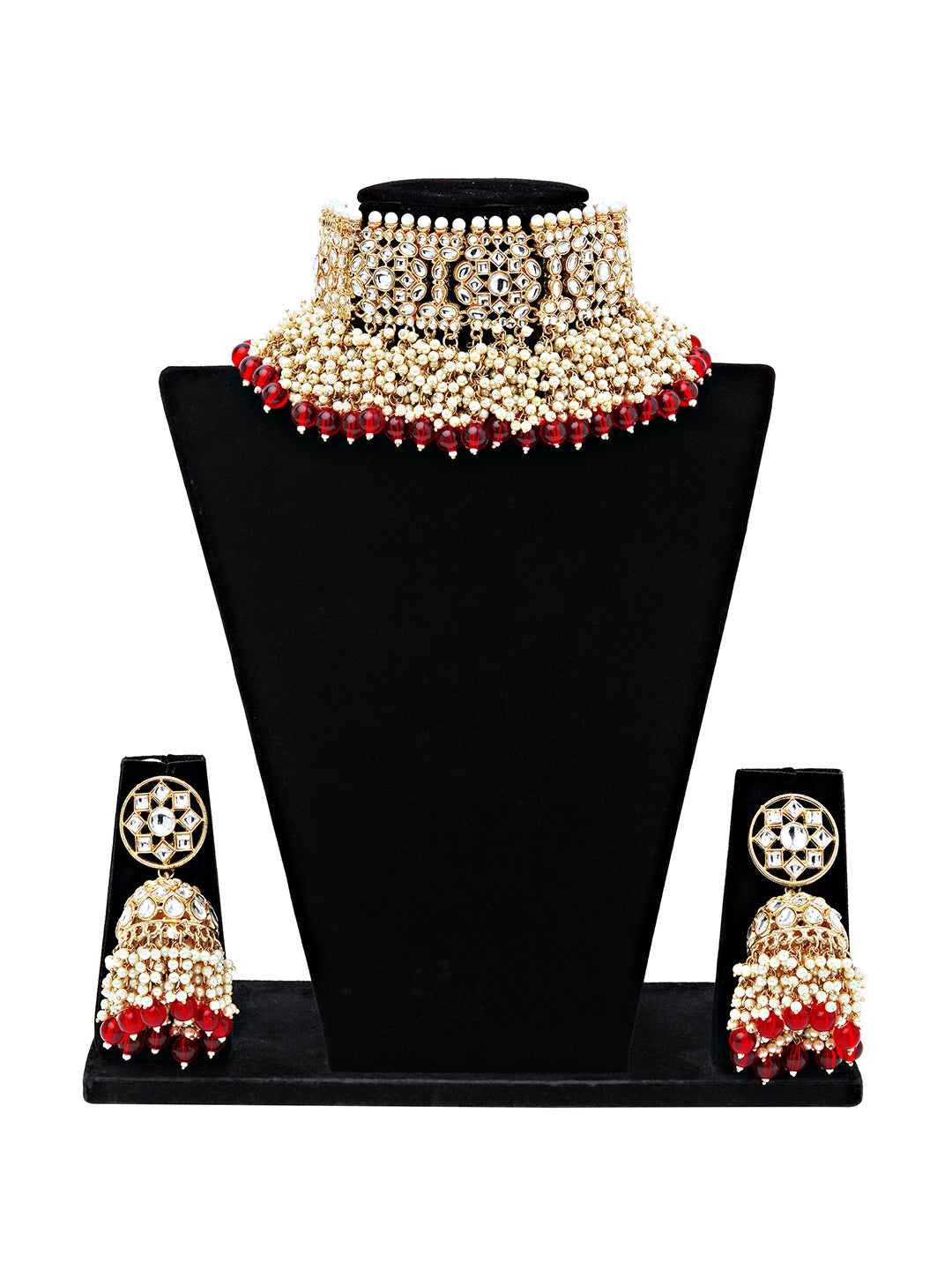 Royal Kundan Pearl Bridal Set
