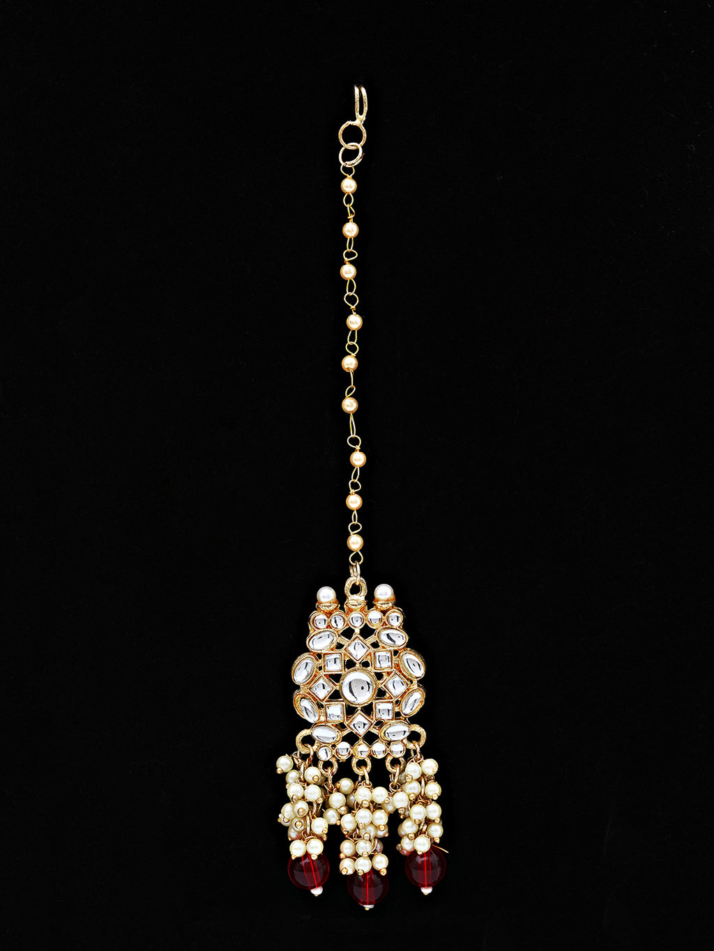 Royal Kundan Pearl Bridal Set