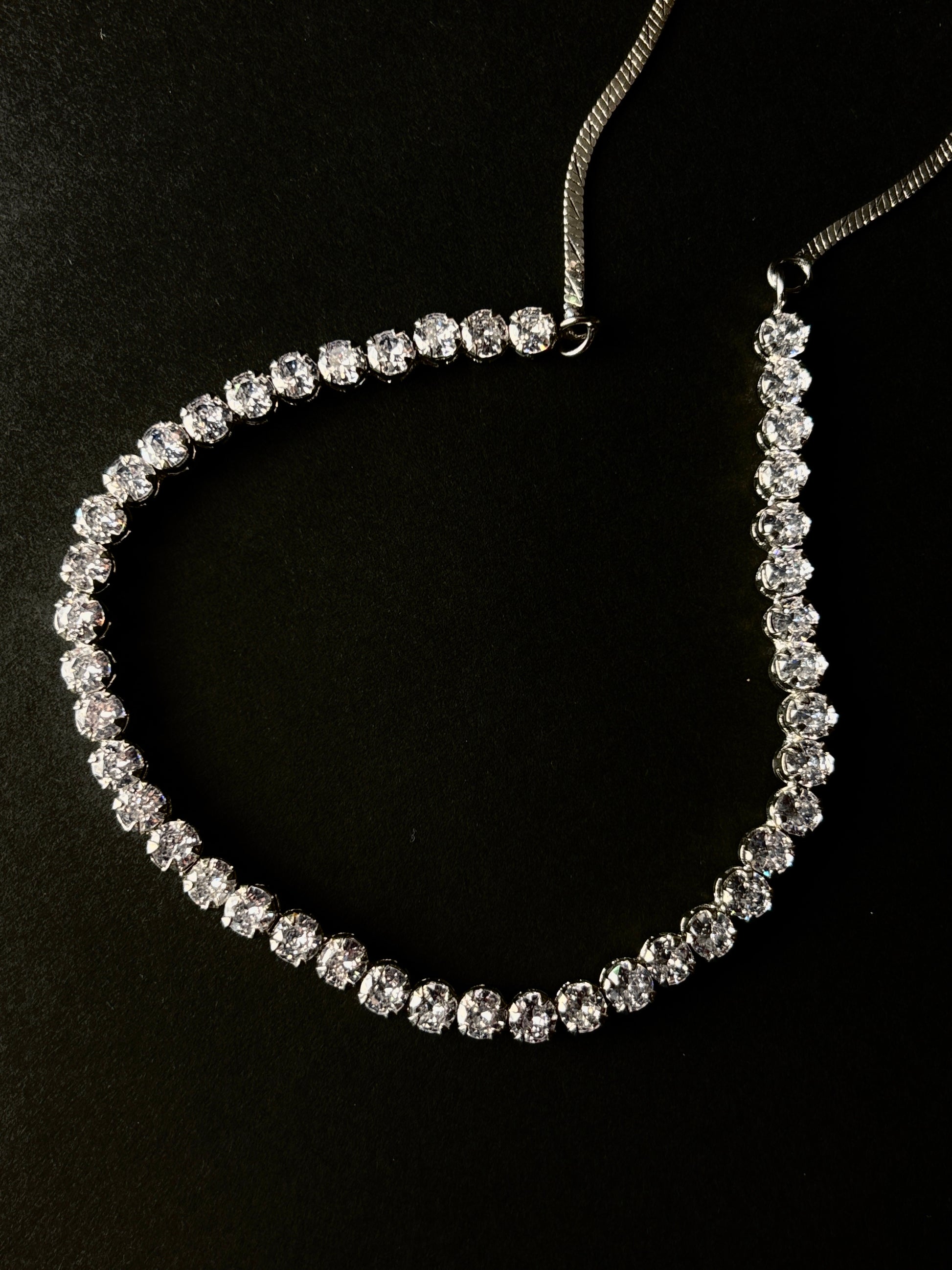 Crystal Elegance Tennis Choker