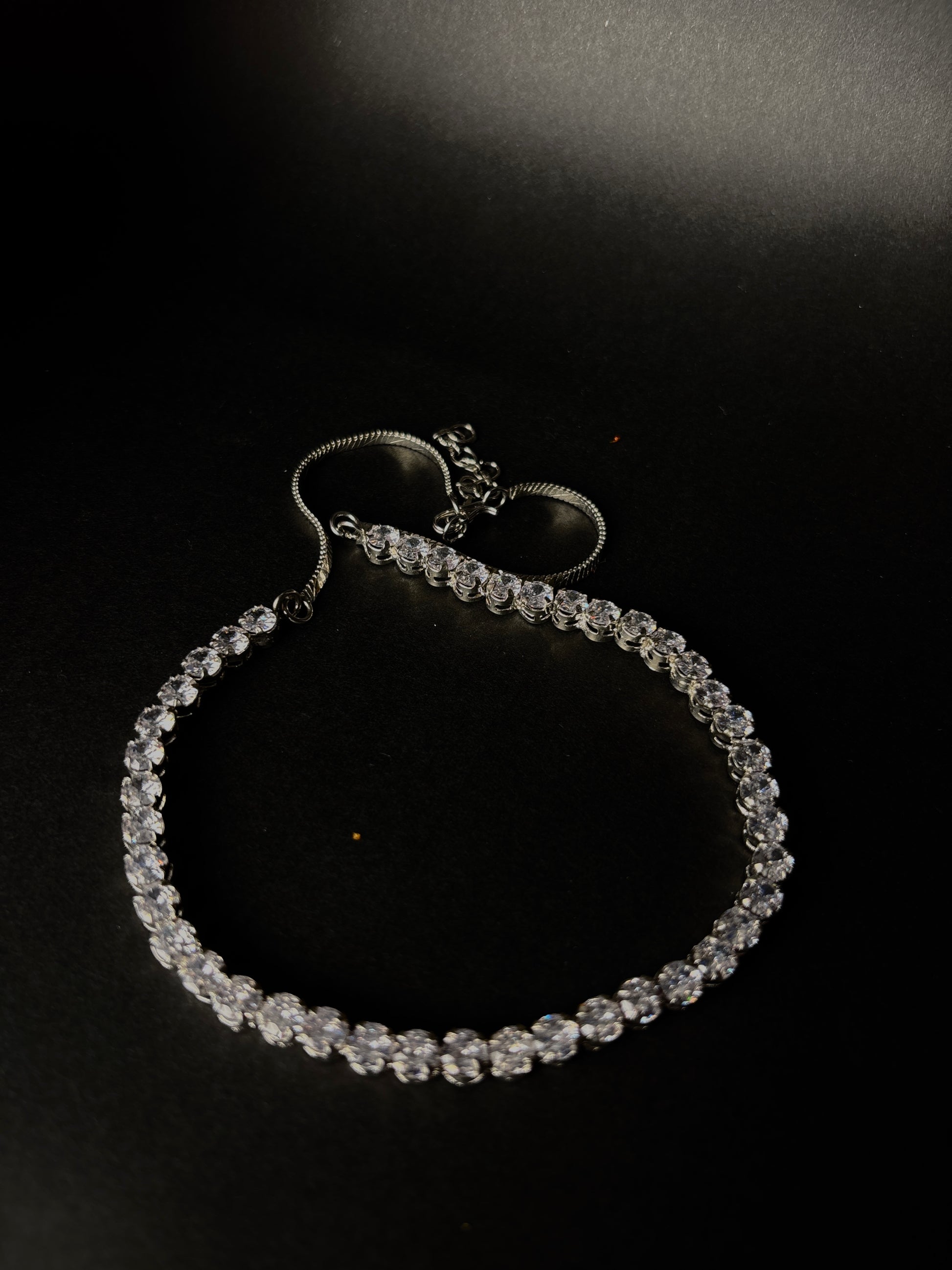 Crystal Elegance Tennis Choker