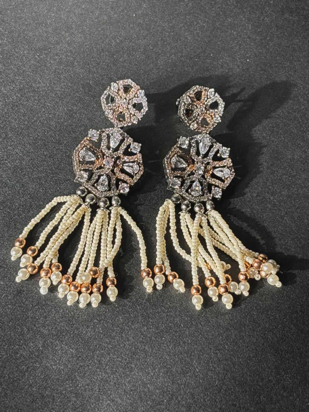 Regal Blossom Pearl Choker Set