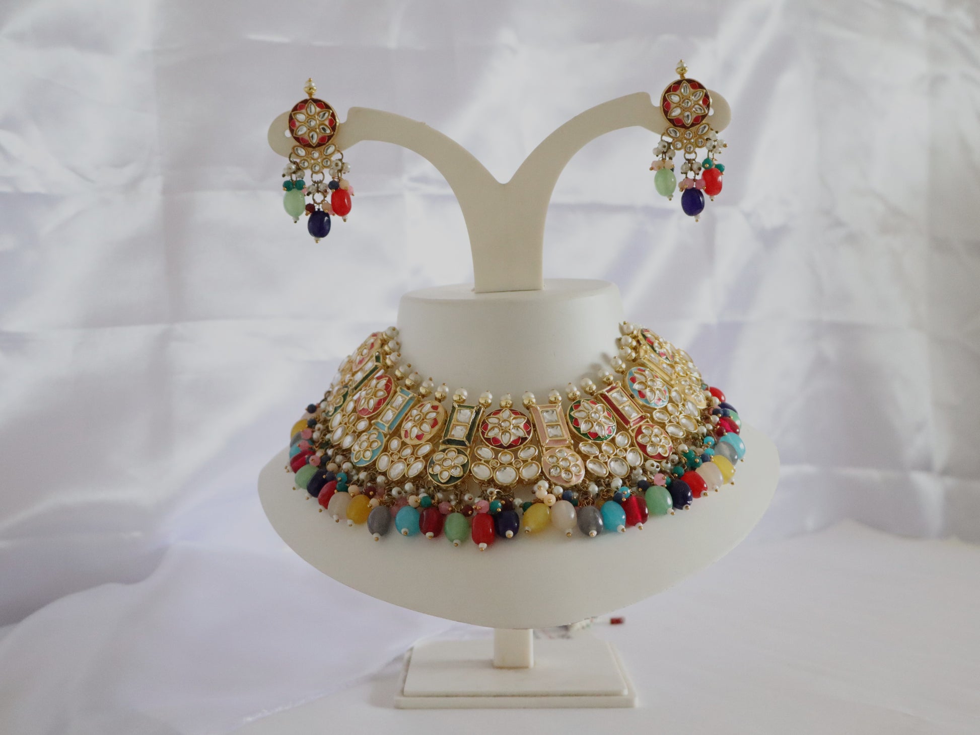 Meenakari Multicolor Royal Kundan Choker