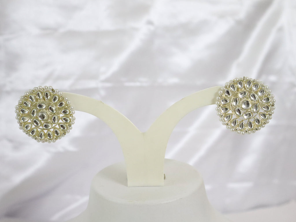 Pearl Radiance Kundan Round Set