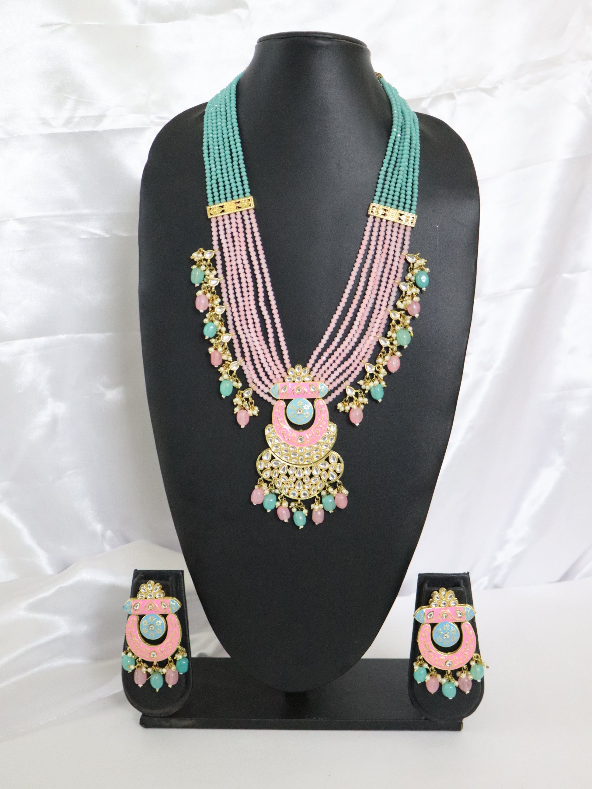Meenakari Pastel Charm Set