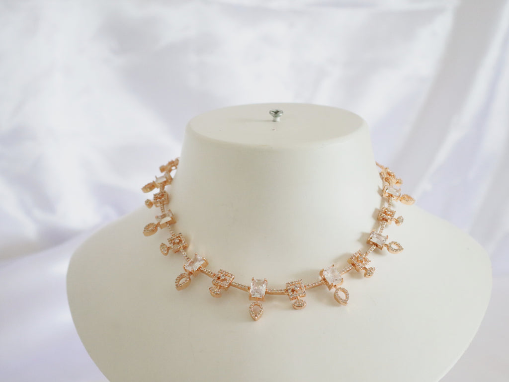 Crystal Radiance Rose Gold Set
