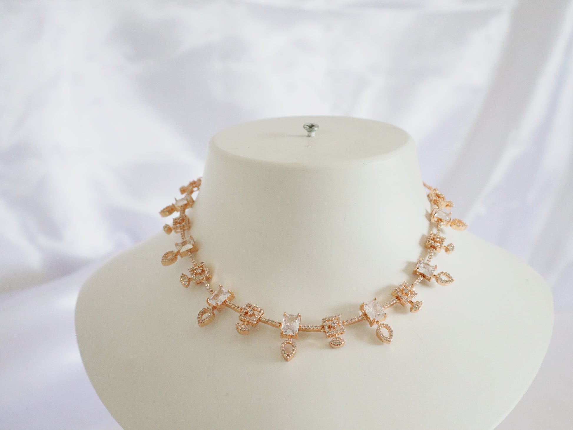 Crystal Radiance Rose Gold Set
