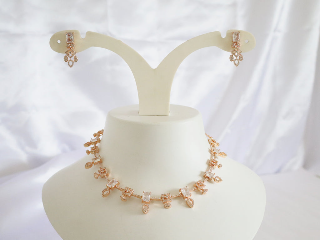 Crystal Radiance Rose Gold Set