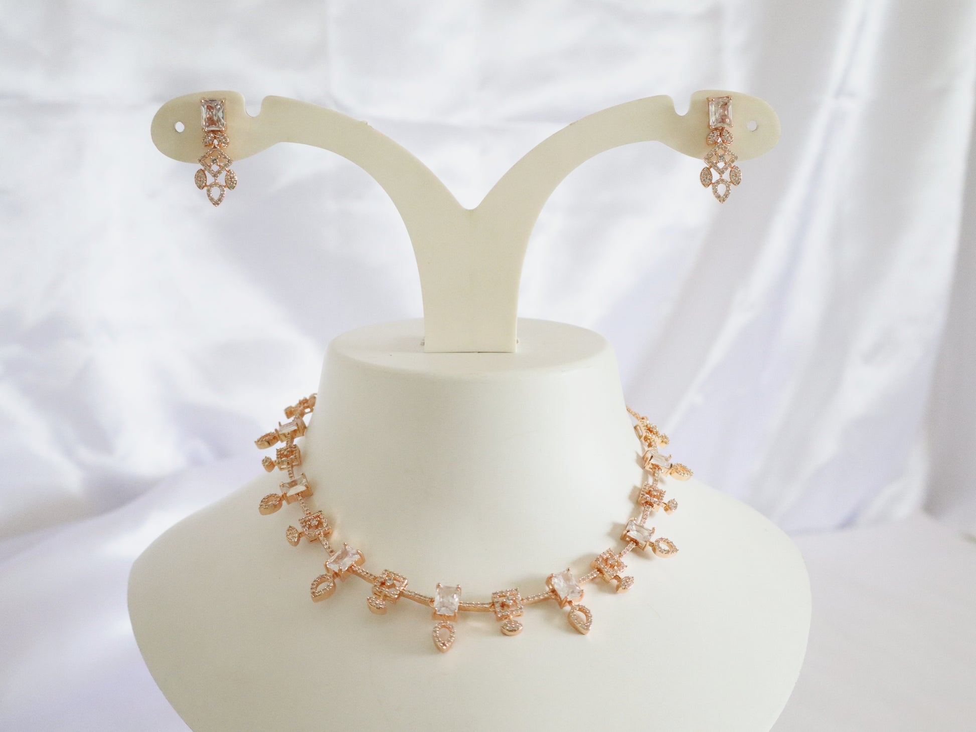 Crystal Radiance Rose Gold Set