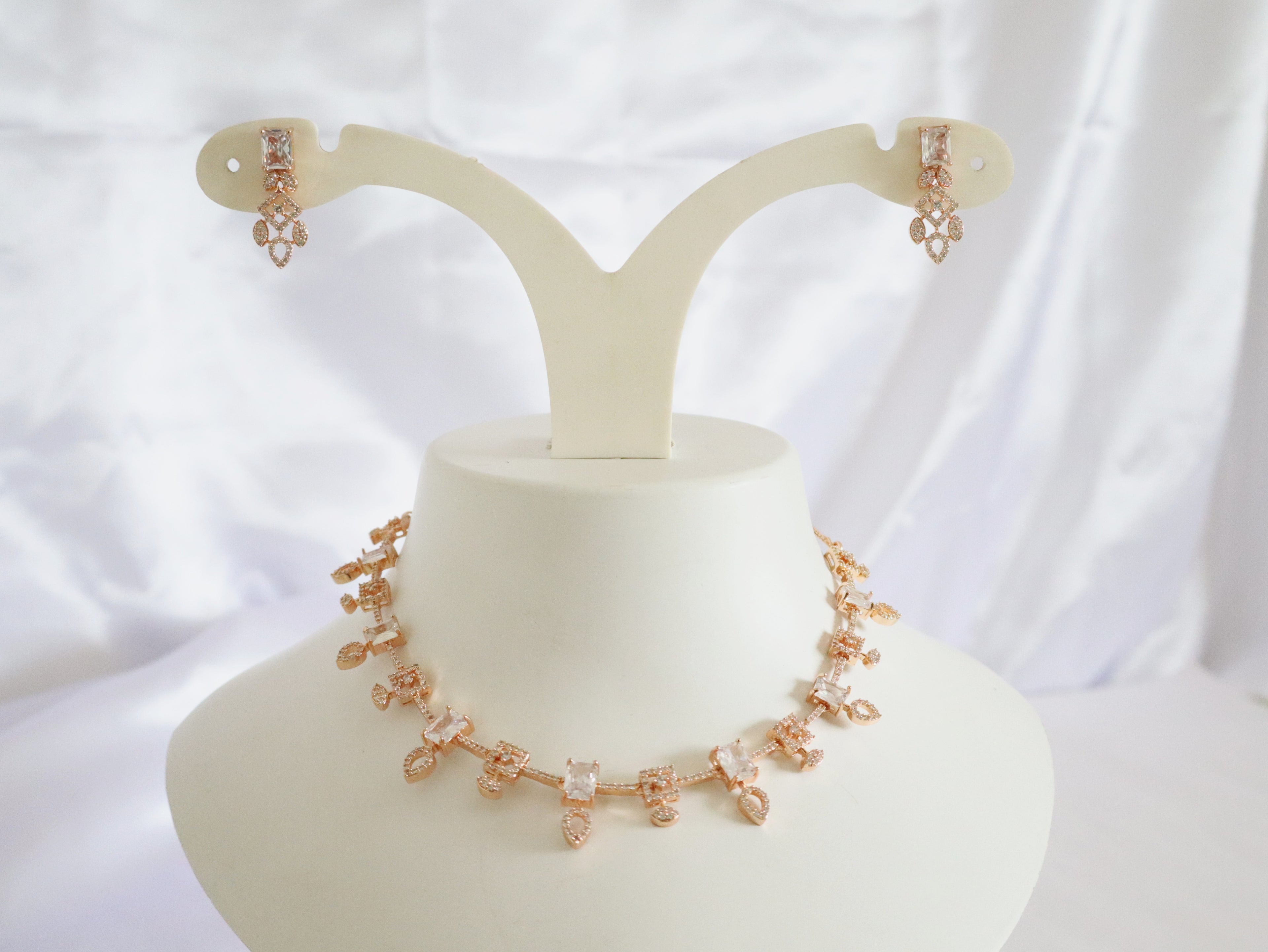 Crystal Radiance Rose Gold Set