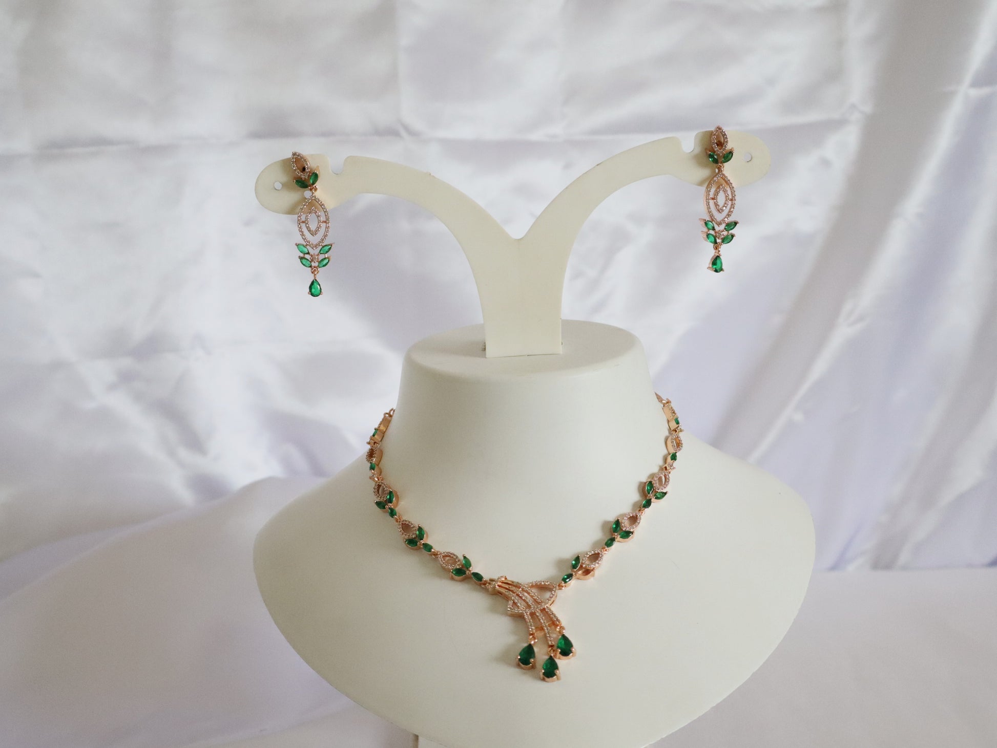 Emerald Grace CZ Set