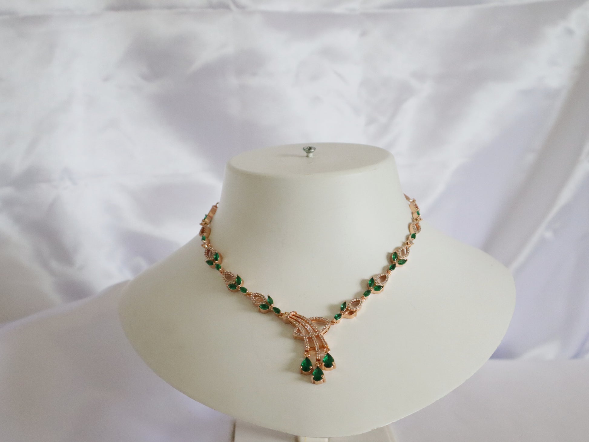 Emerald Grace CZ Set