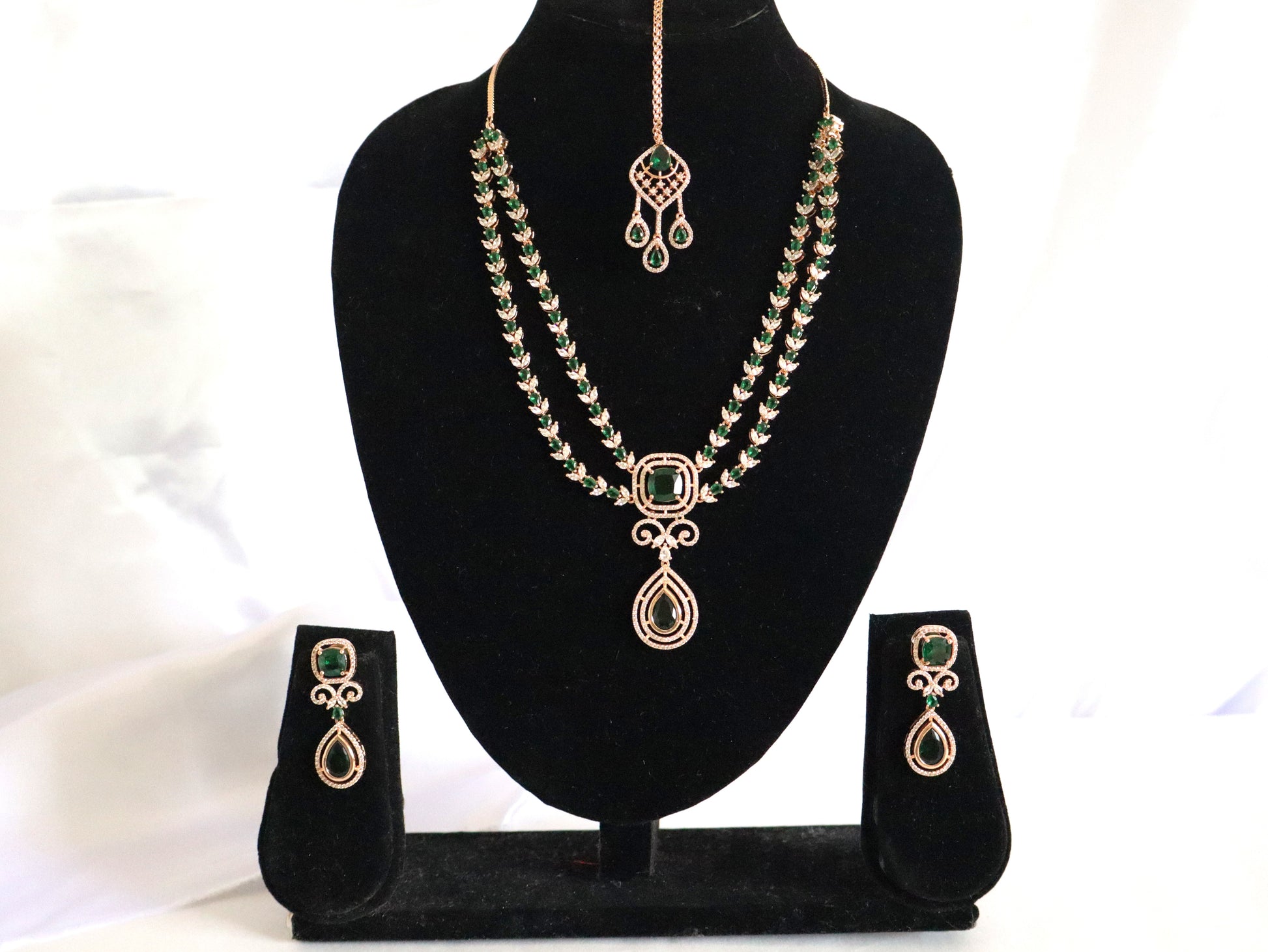 Emerald Grace Bridal Set