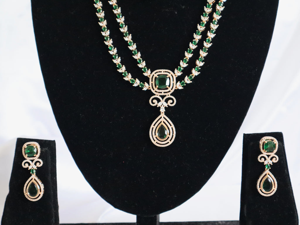 Emerald Grace Bridal Set