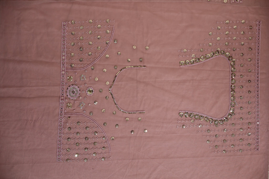 Lavender Sequin Work Lehenga Set