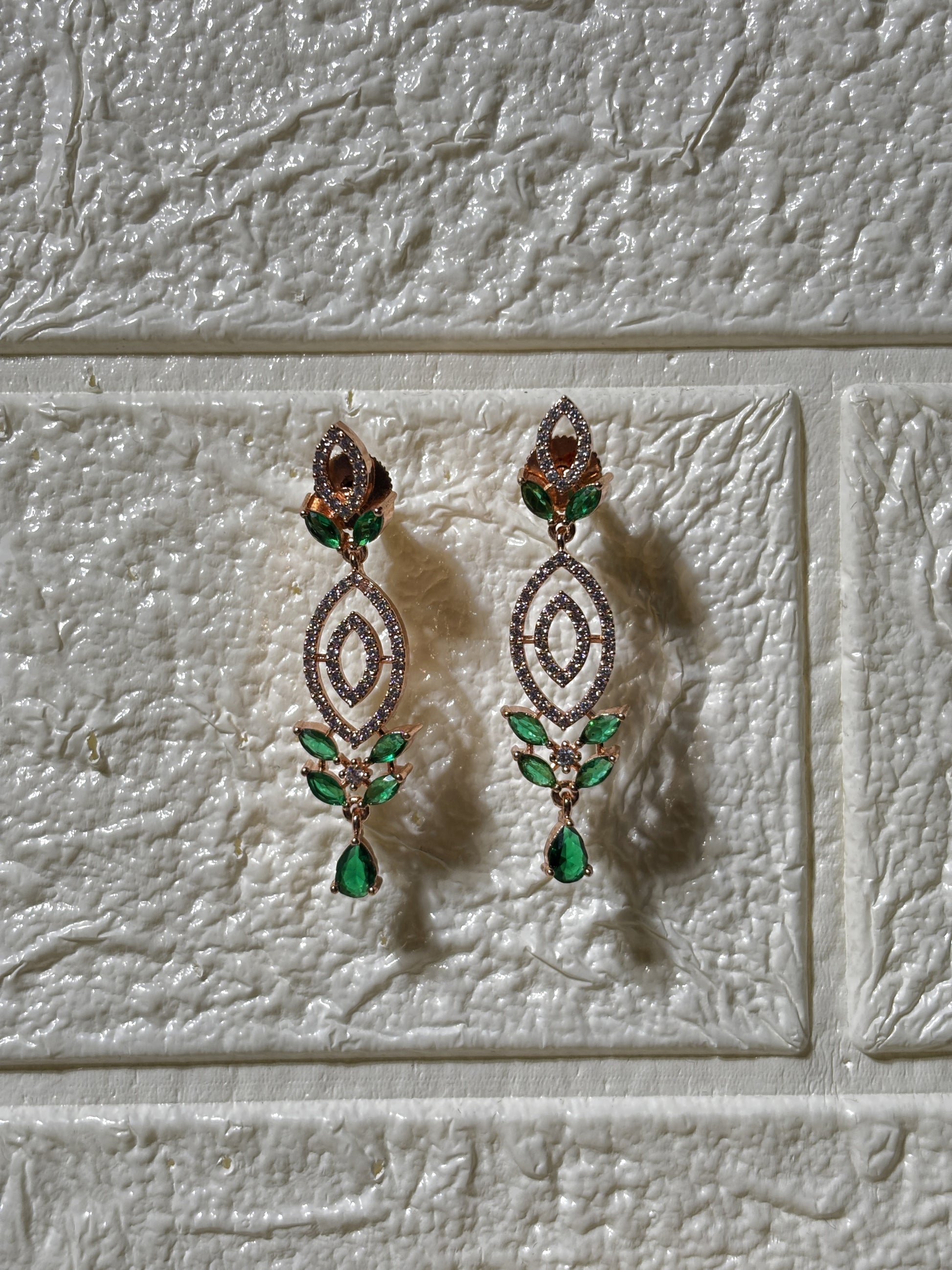 Emerald Grace CZ Set