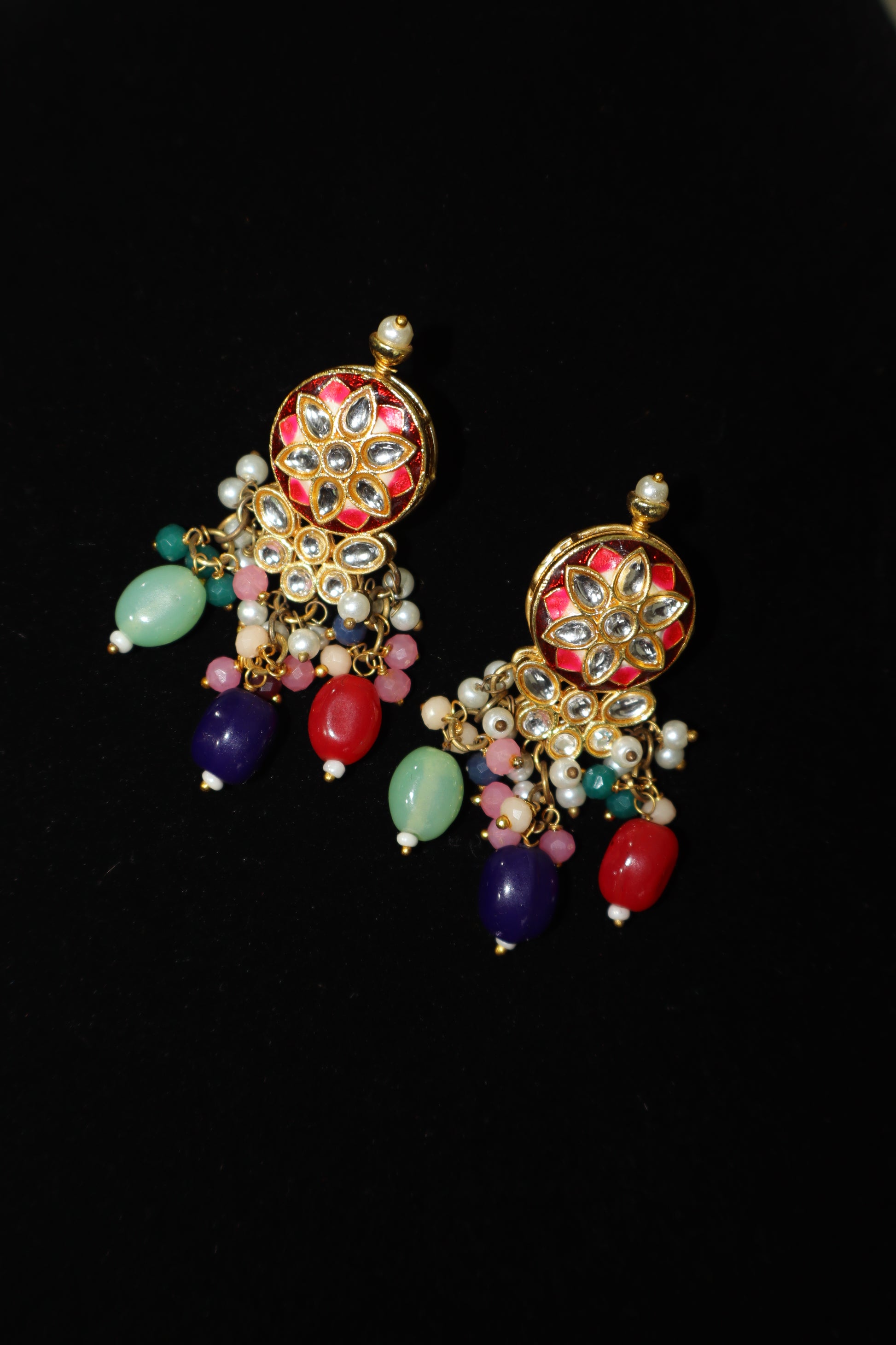 Meenakari Multicolor Royal Kundan Choker